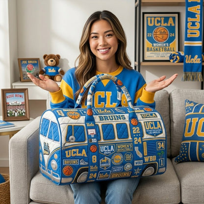 UCLA Premium Quilted Duffle Bag TNSM