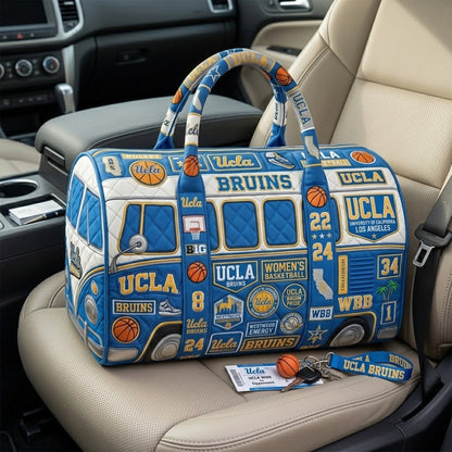 UCLA Premium Quilted Duffle Bag TNSM