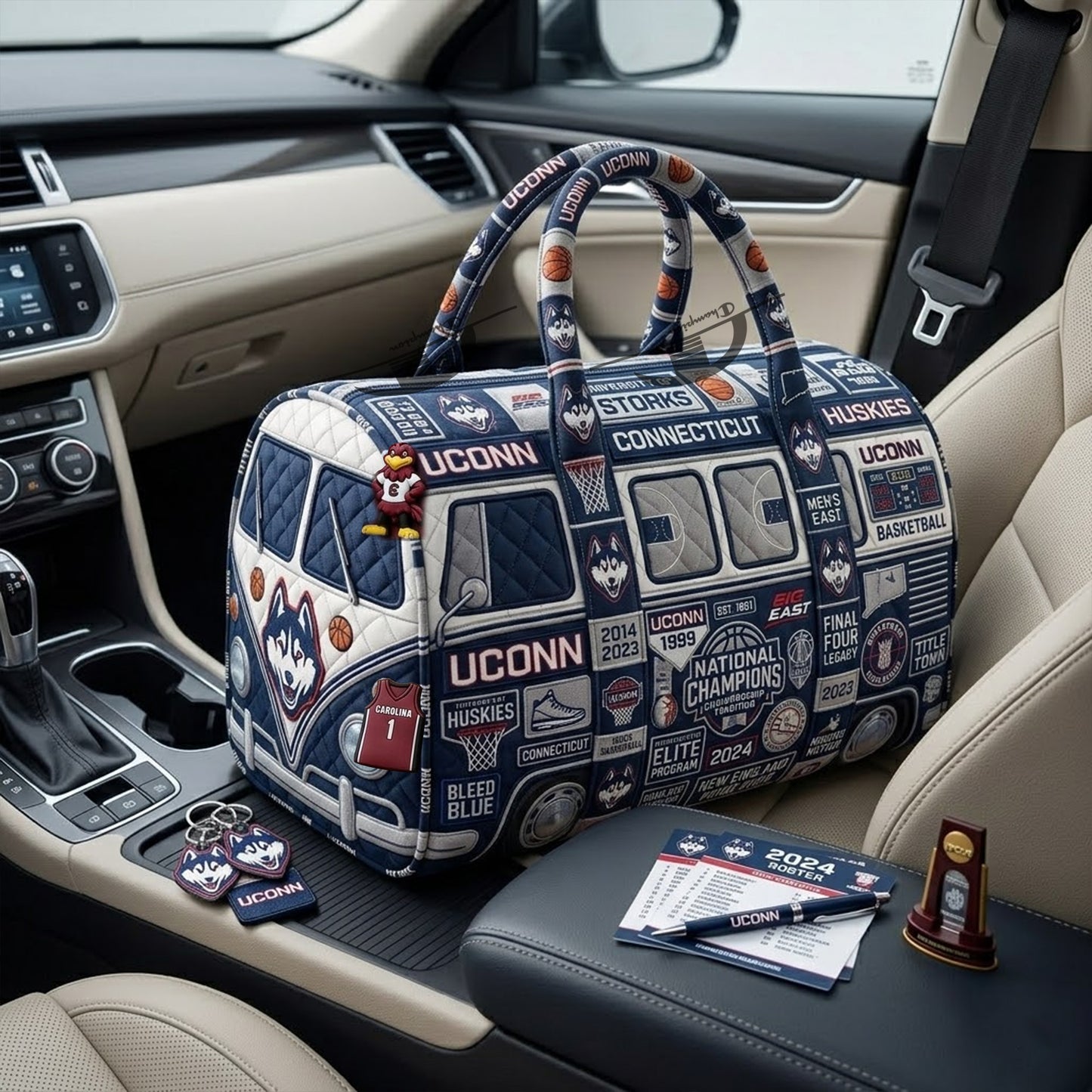 UCHB Premium Quilted Duffle Bag TNSM