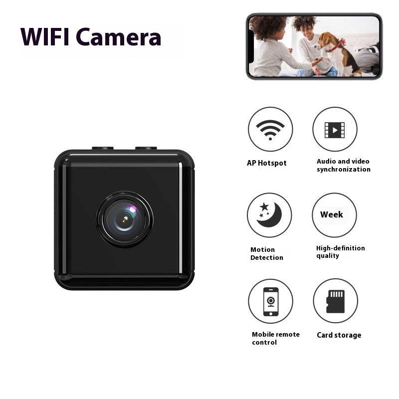 X6X6D Small Square Camera Wifi Wireless Remote