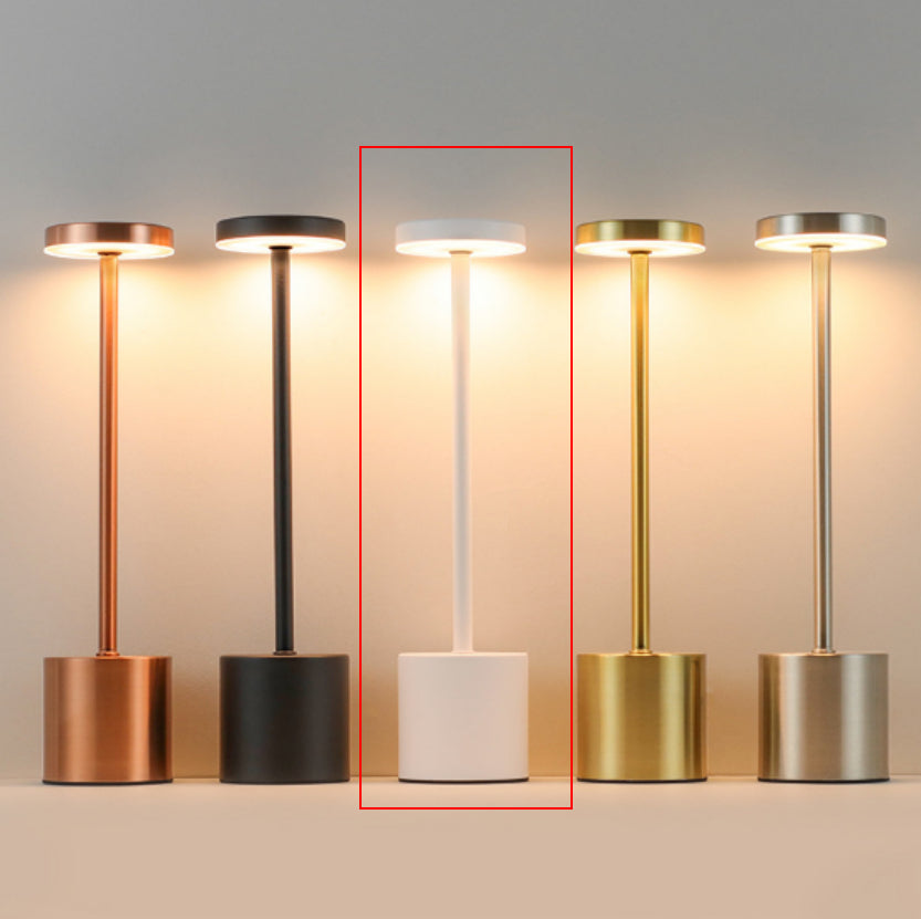 Rechargeable LED Touch Metal Desk Lamp