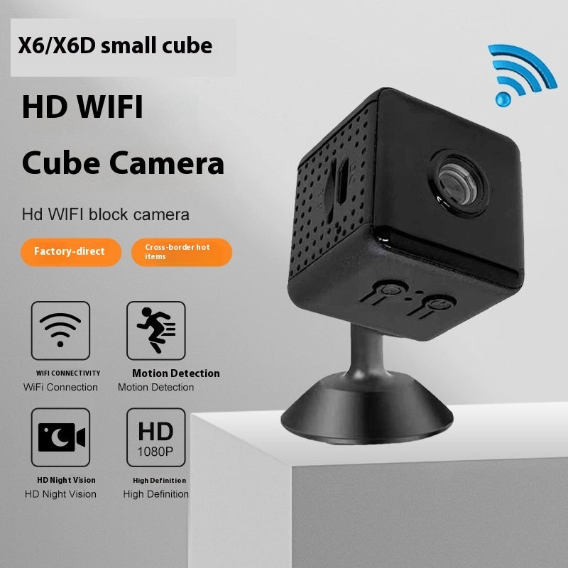 X6X6D Small Square Camera Wifi Wireless Remote